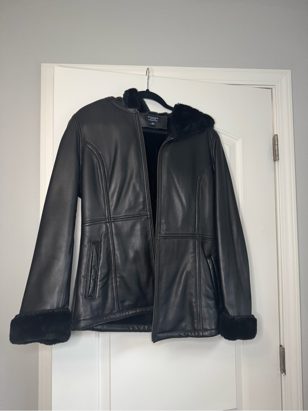 Sonoma Lambskin Leather Jacket